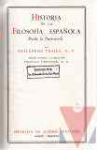 Historia de la filosofa Espaola