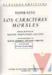Los caracteres morales