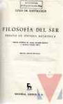 Filosofa del ser
