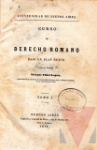 Curso de Derecho Romano