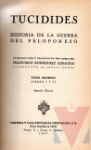 Historia de la guerra del Peloponeso