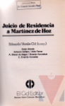 Juicio de residencia a Martnez de Hoz