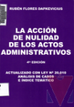 La accin de nulidad de los actos administrativos