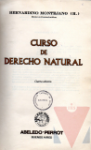Curso de derecho natural