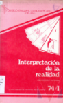 Interpretacin de la realidad