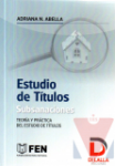 Estudio de ttulos. Subsanaciones