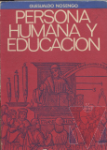 Persona humana y educacin