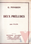 Deux prludes