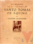 La filosofa de la cultura de Santo Toms de Aquino