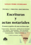 Escrituras y actas notariales