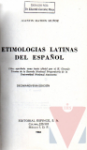 Etimologas latinas del Espaol