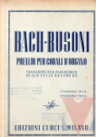 Preludi per corali d'organo