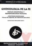 Gnoseologia de la fe. Pensar conjetural y responsabilidad humana