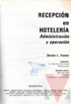 Recepcin en hotelera