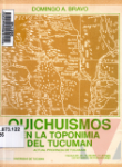 Quichuismos en la toponimia del Tucumn