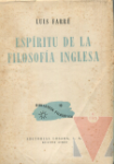 Espritu de la filosofa inglesa