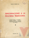 Aproximaciones a la doctrina tradicional