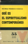 Qu es el espiritualismo contemporneo