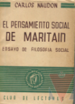 El pensamiento social de Maritain
