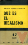 Qu es el idealismo