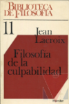 Filosofa de la culpabilidad