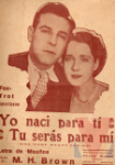 Yo naci para t. Tu sers para m