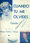 Cuando t me olvides