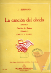 La cancin del olvido