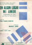 En algn lugar mi amor