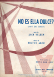 No es ella dulce?