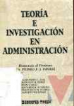 Teora e investigacin en Administracin