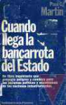 Cuando llega la bancarrota del Estado