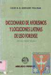 Diccionario de aforismos y locuciones latinas de uso forense