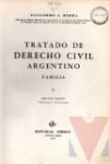Tratado de derecho civil argentino