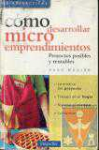 Como desarrollar microemprendimientos