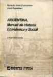 Argentina. Manual de Historia econmica y social
