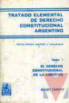 Tratado Elemental de Derecho Constitucional Argentino