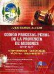 Cdigo procesal penal de la provincia de Misiones Ley N 2677