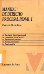 Manual de Derecho Procesal penal