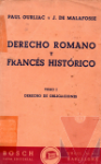 Derecho romano y francs histrico