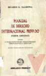 Manual de Derecho internacional privado