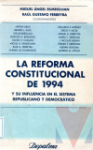La reforma constitucional de 1994