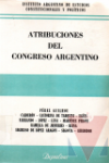 Atribuciones del Congreso Argentino