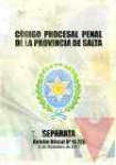 Cdigo procesal penal de la provincia de Salta