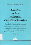 Lmites a las reformas constitucionales