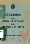 Reglamento de la Cmara de Diputados de la Provincia de Salta