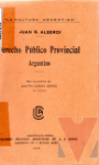 Derecho pblico provincial argentino