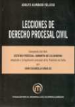 Lecciones de derecho procesal civil