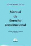 Manual de derecho constitucional