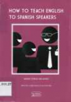 How to teach english to spanish speakers